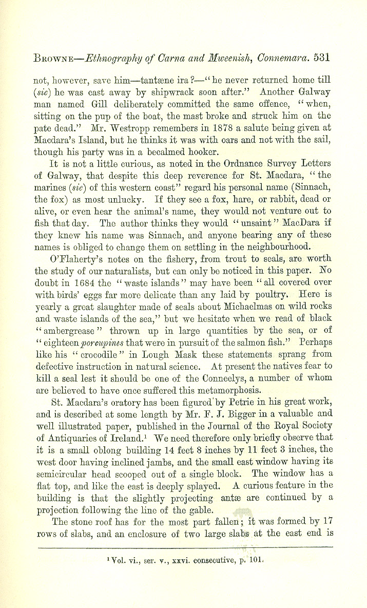 The Ethnography of Carna and Mweenish, Parish of Moyruss, Connemara