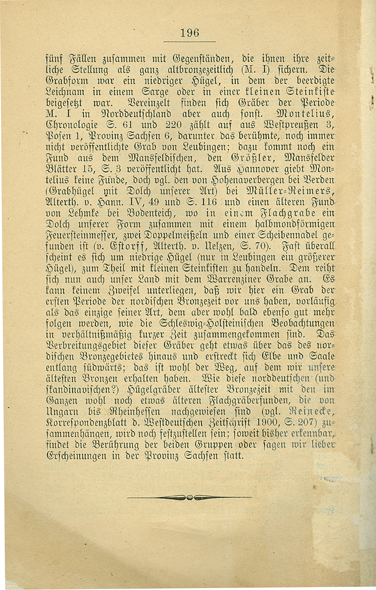Die Gräber der älteren Bronzezeit in Mecklenburg. 1 Theil.