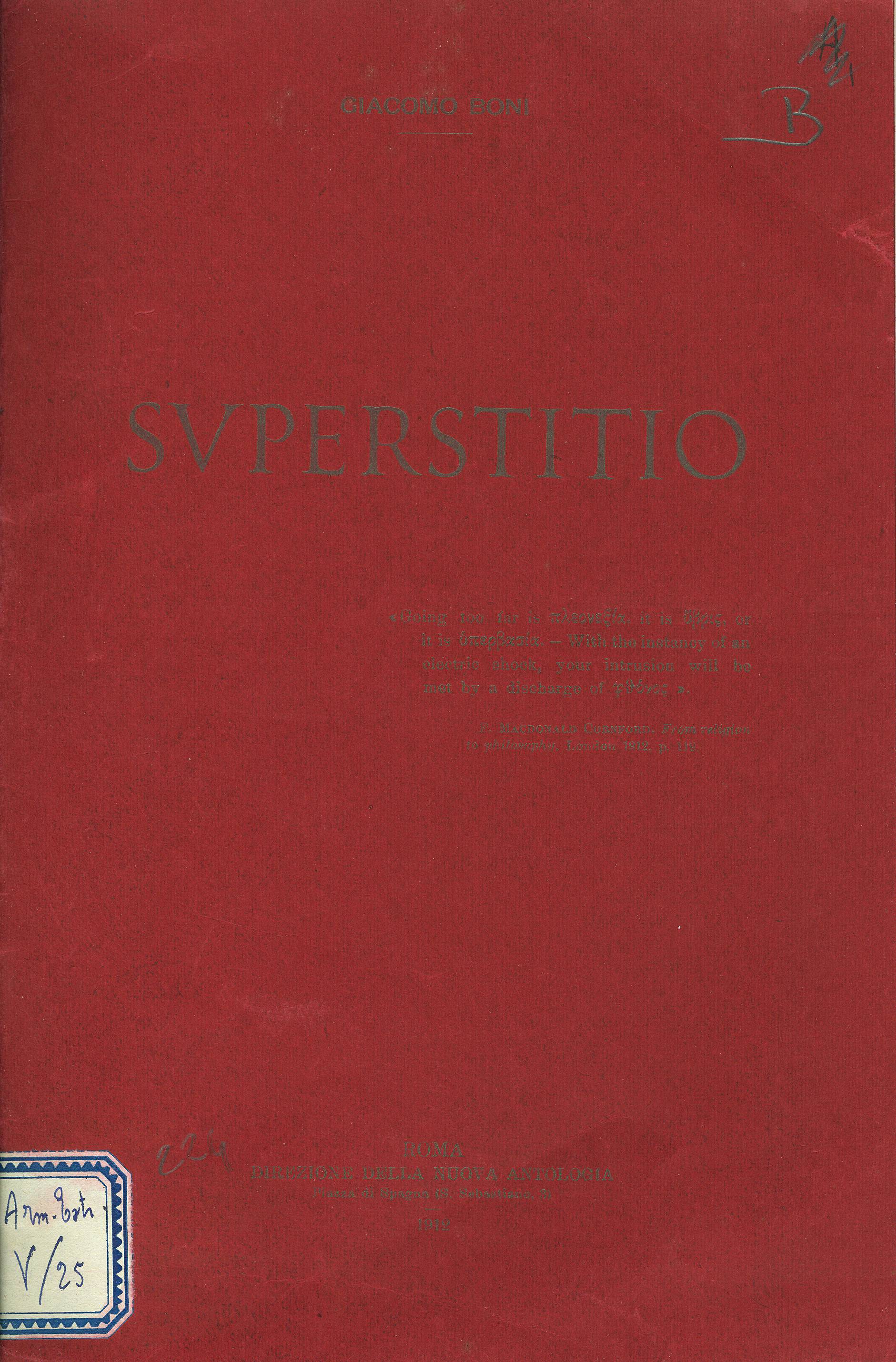 Superstitio