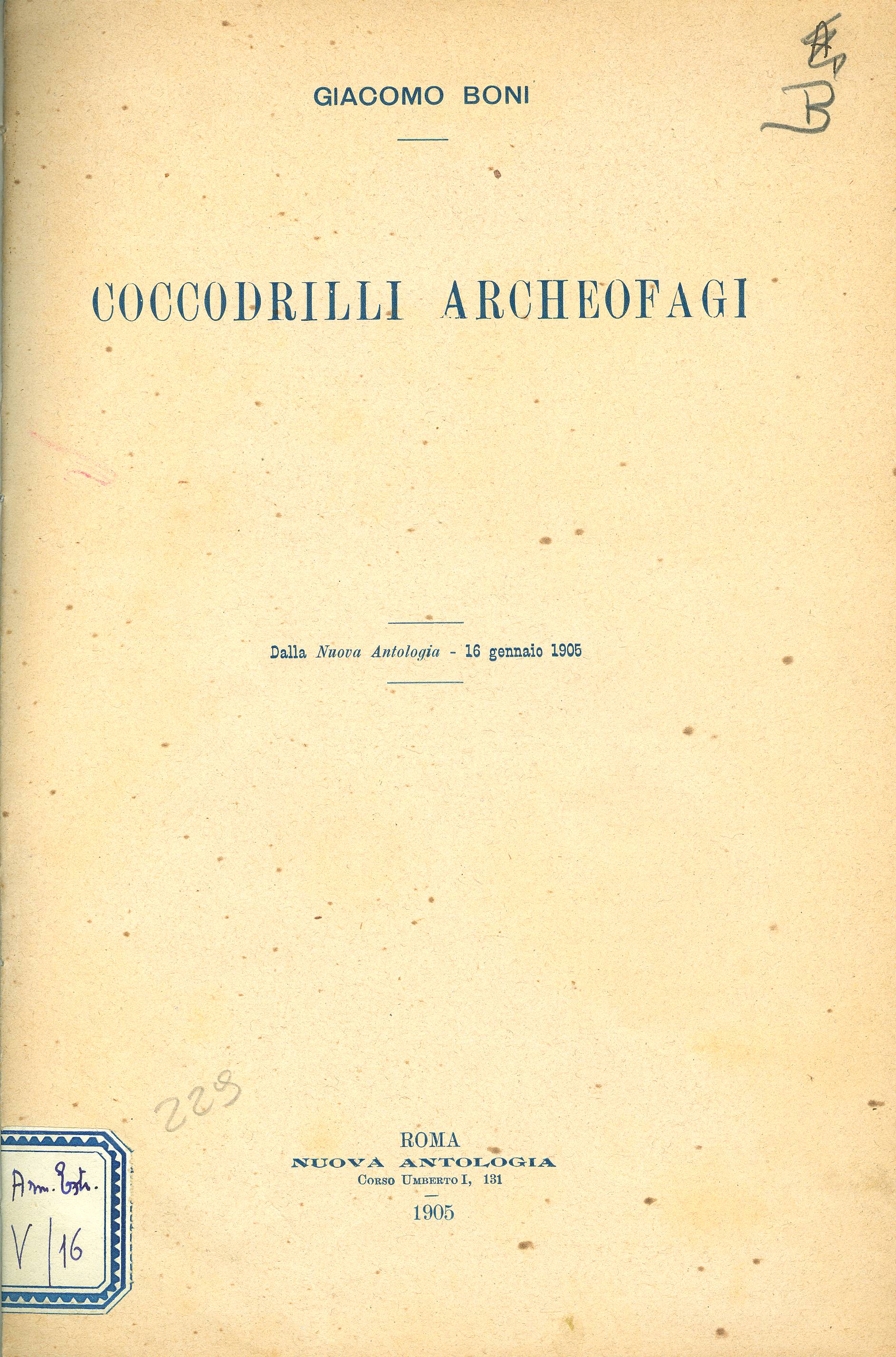 Coccodrilli Archeofagi