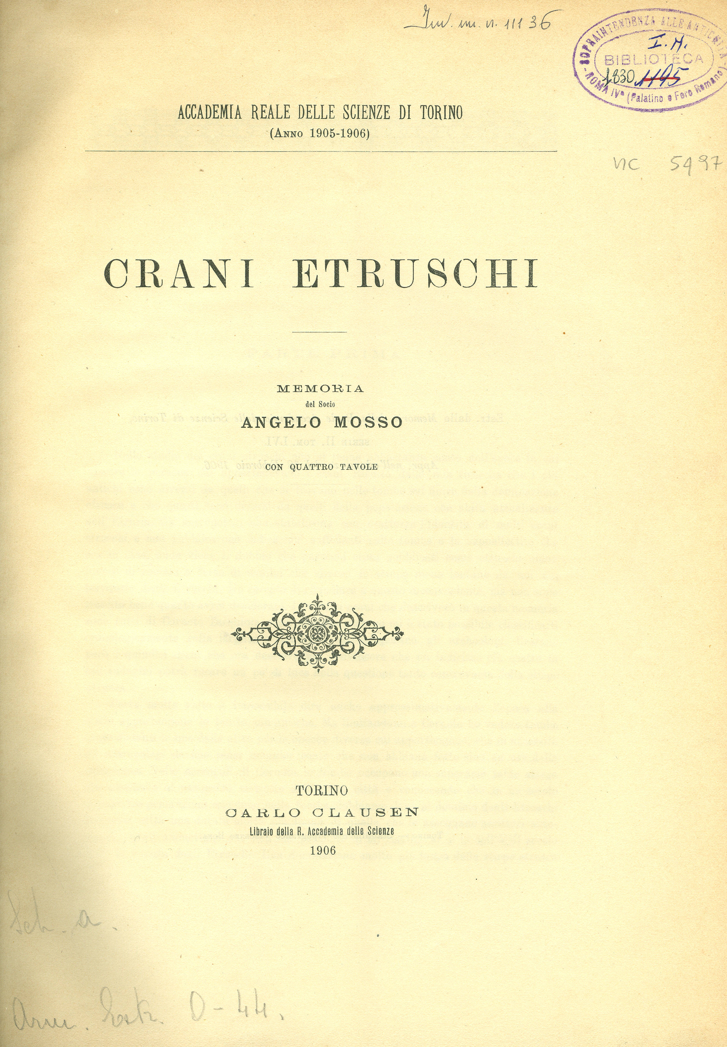 Crani Etruschi