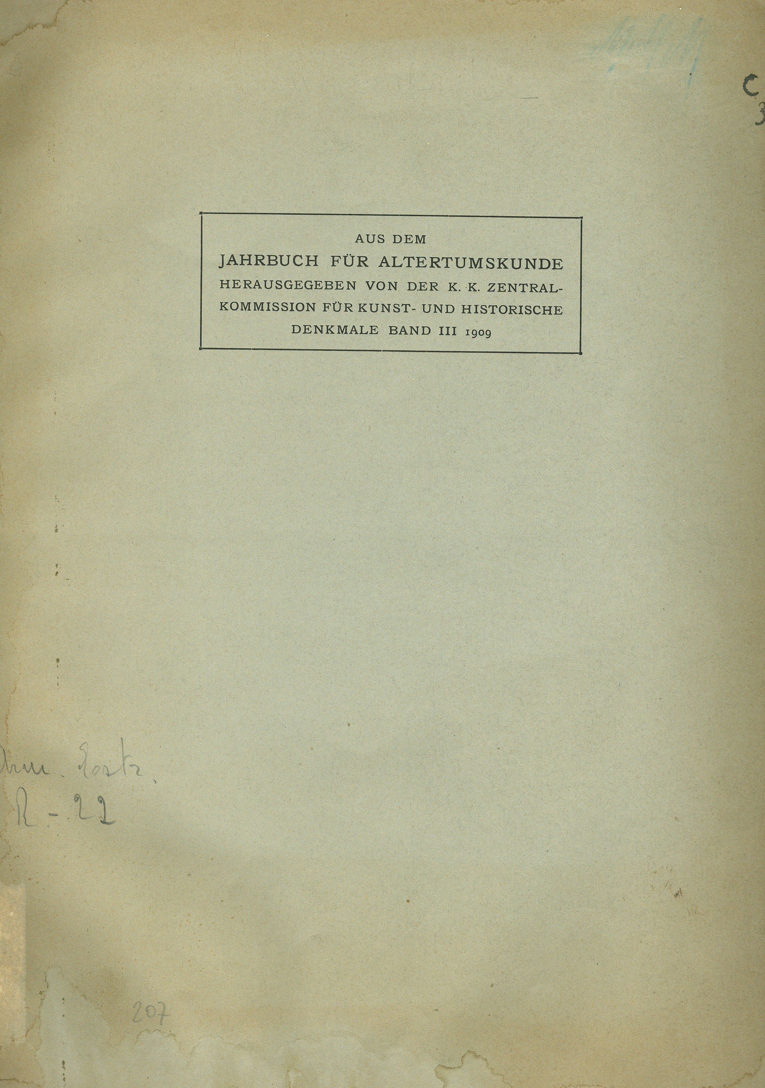 Ein Graberfeld von Brigantium