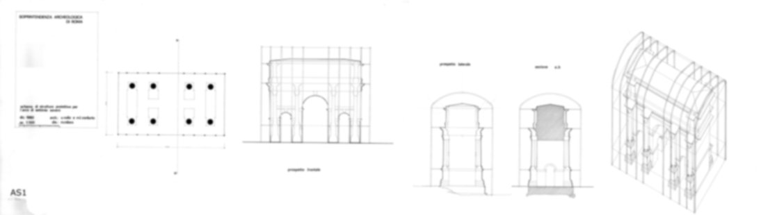 Roma, Foro Romano. Arco di Settimio Severo