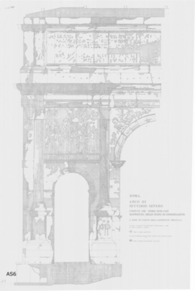 Roma, Foro Romano. Arco di Settimio Severo