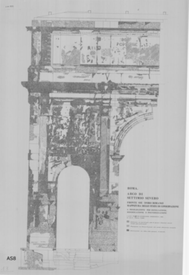Roma, Foro Romano. Arco di Settimio Severo