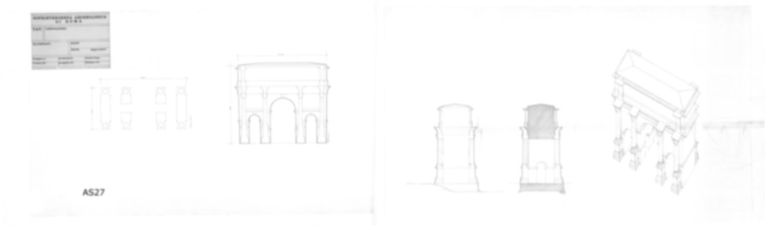 Roma, Foro Romano. Arco di Settimio Severo