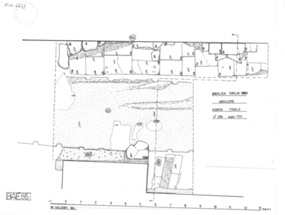 Roma, Foro Romano. Basilica Emilia; Argileto; Foro di Cesare;  Vicus Iani