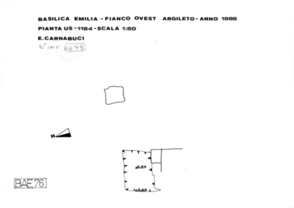 Roma, Foro Romano. Basilica Emilia; Argileto; Foro di Cesare;  Vicus Iani
