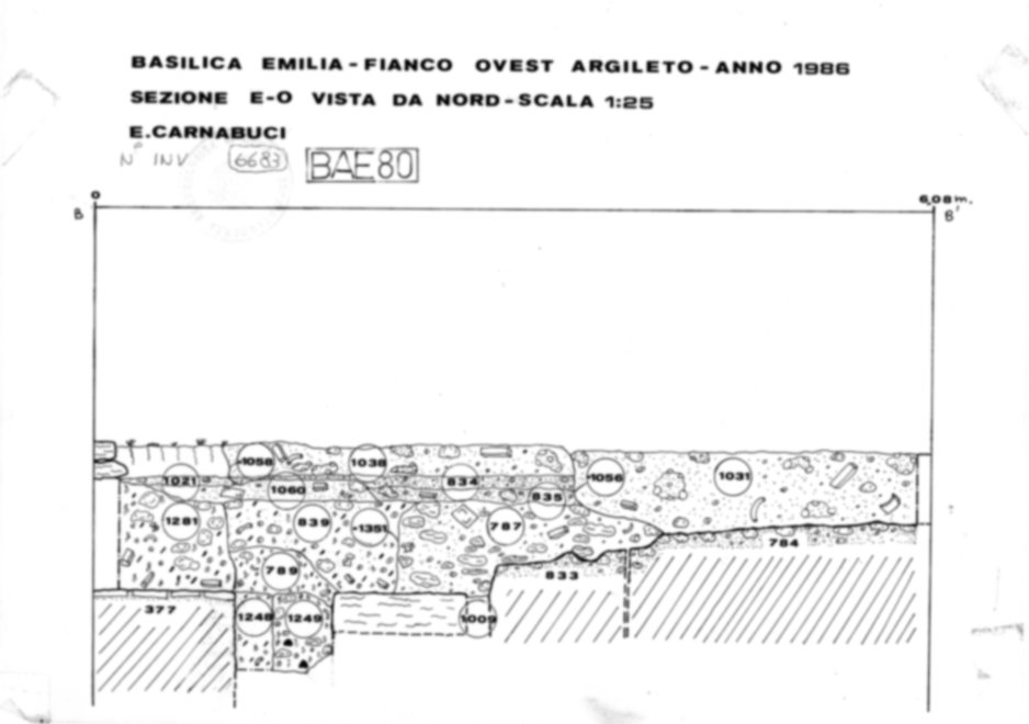 Roma, Foro Romano. Basilica Emilia; Argileto; Foro di Cesare;  Vicus Iani