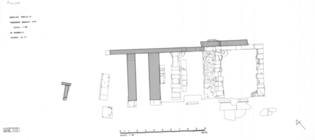 Roma, Foro Romano. Basilica Emilia; Argileto; Foro di Cesare;  Vicus Iani