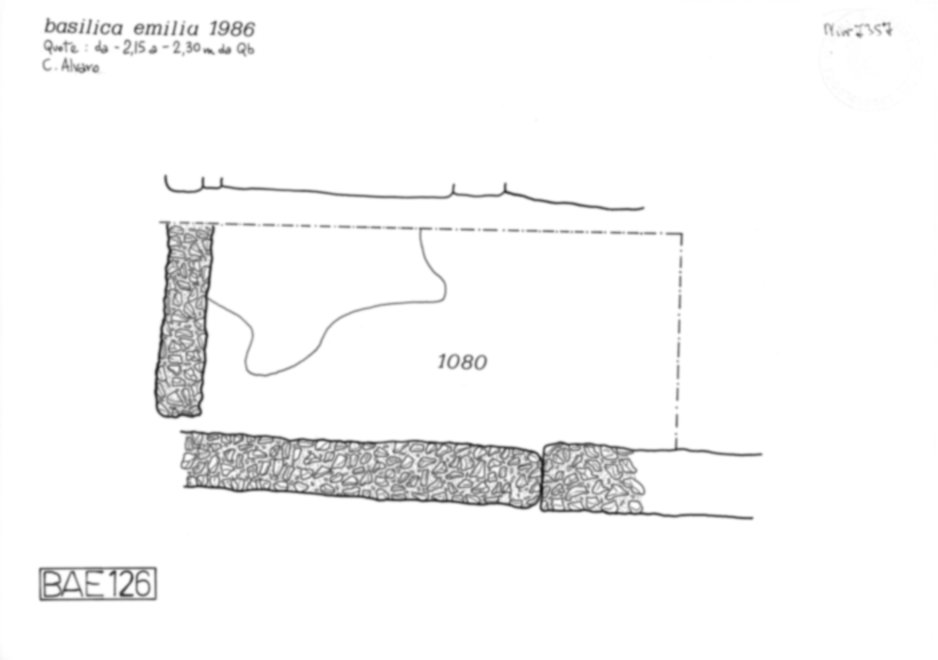 Roma, Foro Romano. Basilica Emilia; Argileto; Foro di Cesare;  Vicus Iani