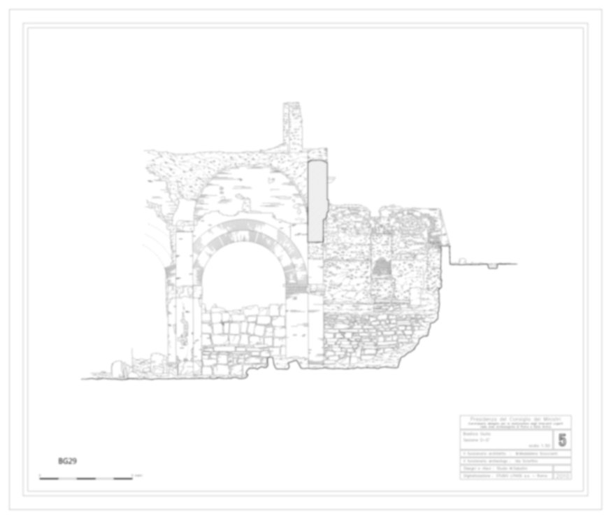 Roma, Foro Romano. Basilica Giulia