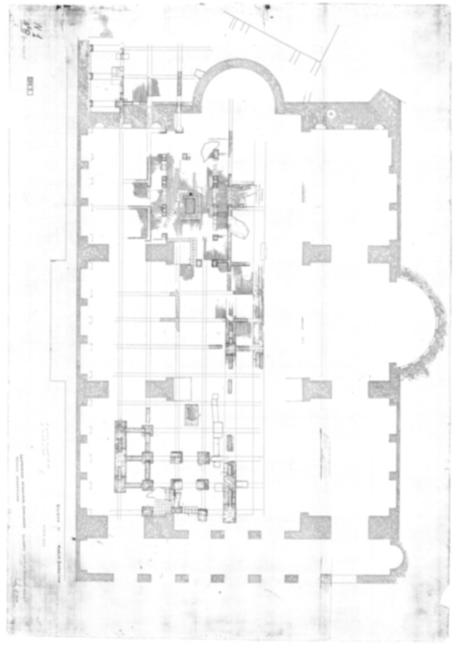Roma, Foro Romano. Basilica di Massenzio; Horrea Piperataria