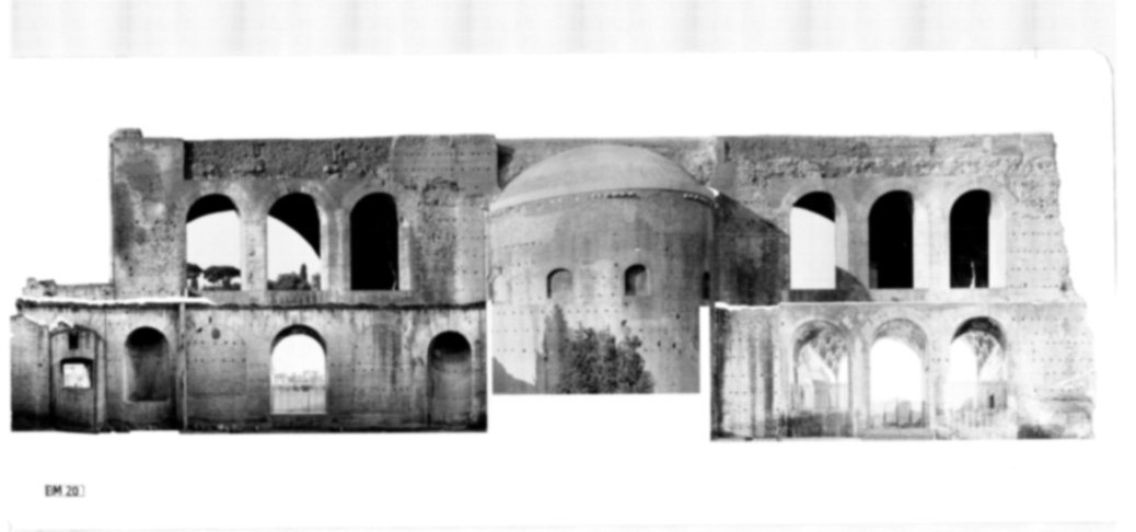 Roma, Foro Romano. Basilica di Massenzio