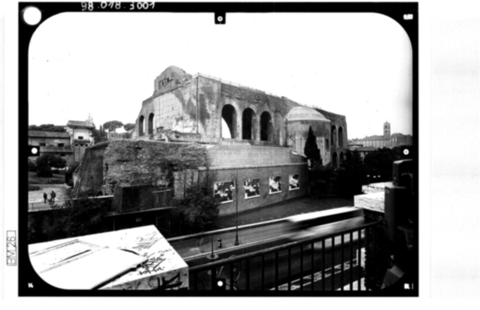 Roma, Foro Romano. Basilica di Massenzio