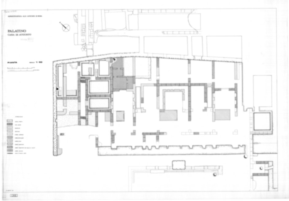 Roma, Palatino. Complesso augusteo. Casa di Augusto