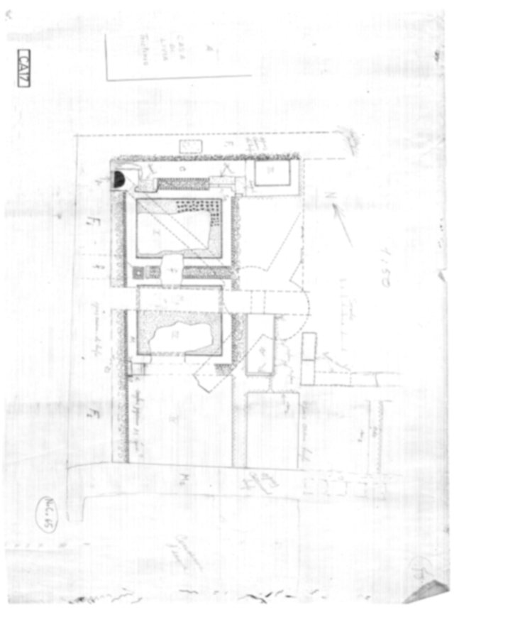 CA17 - Roma, Palatino. Complesso augusteo. Casa repubblicana