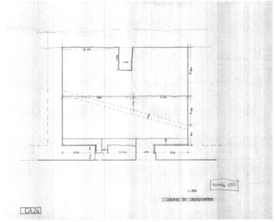 Roma, Palatino. Complesso augusteo. Casa di Augusto