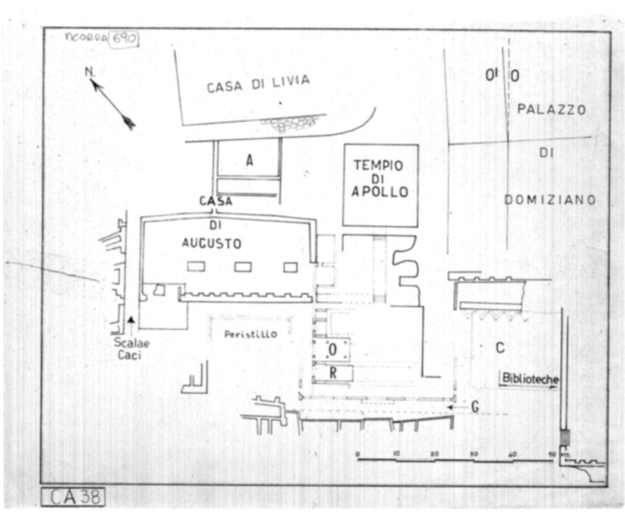 Roma, Palatino. Complesso augusteo. Casa di Augusto