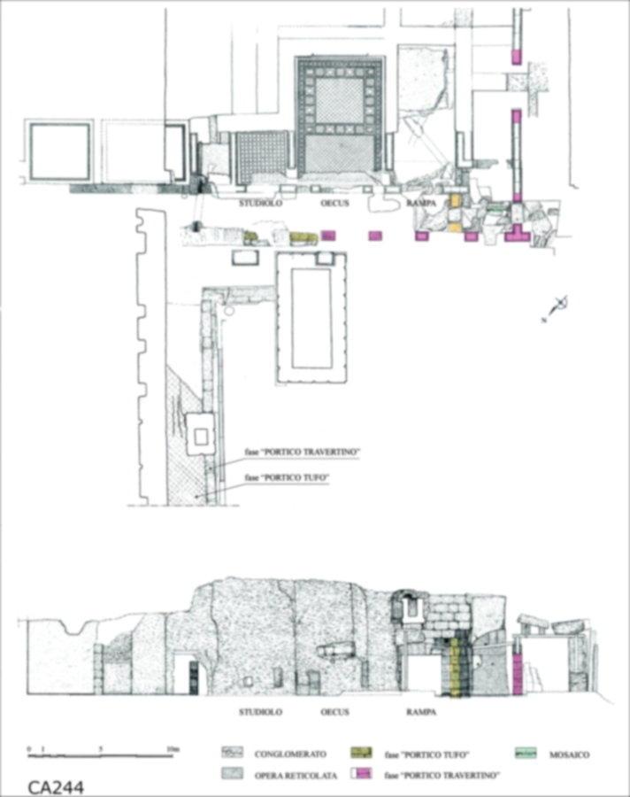 Roma, Palatino. Complesso augusteo. Casa di Augusto
