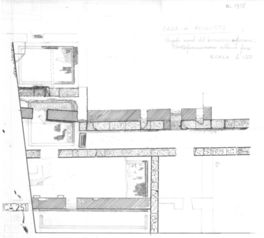 Roma, Palatino. Complesso augusteo. Casa di Augusto