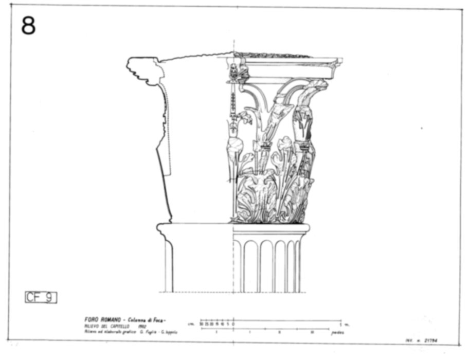 Roma, Foro Romano. Colonna di Foca