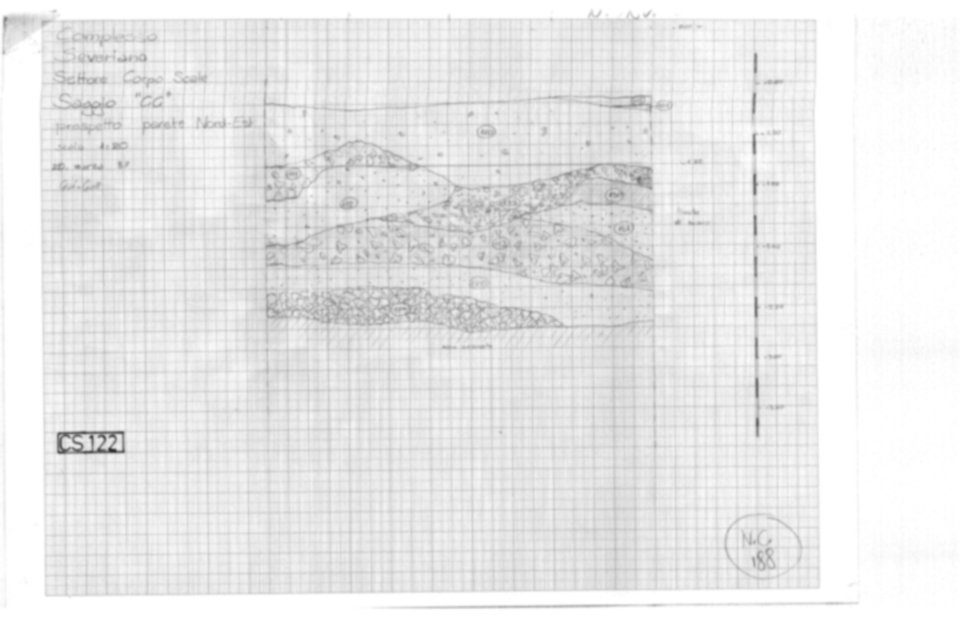 Roma, Palatino. Complesso severiano. Domus Severiana