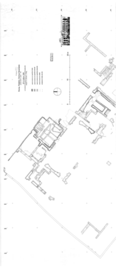 Roma, Palatino. Complesso severiano. Domus Severiana