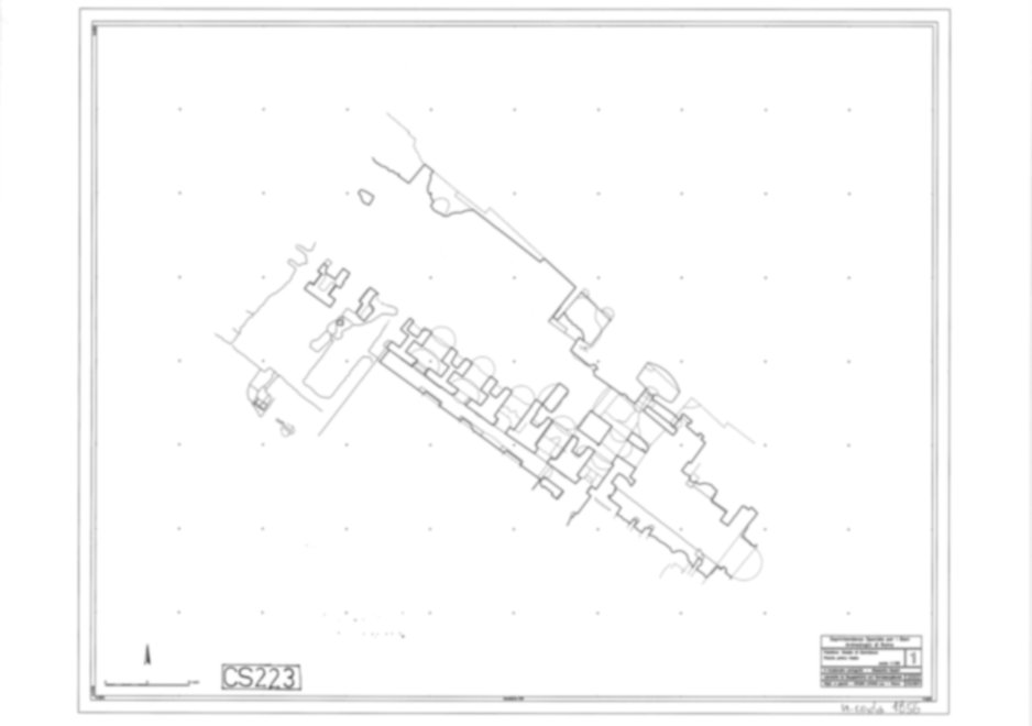 Roma, Palatino. Complesso severiano. Palazzi imperiali, Cd. Porticus Materiani