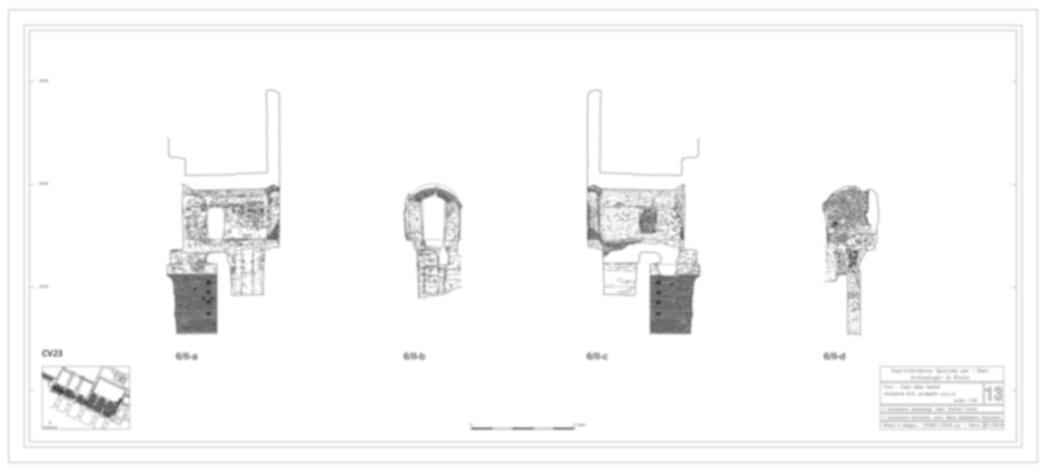 Roma, Foro Romano. Casa delle Vestali