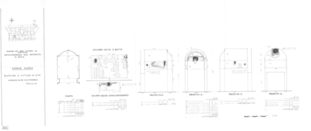 Roma, Colle Oppio. Domus Aurea