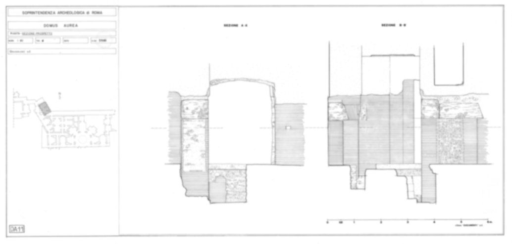 Roma, Colle Oppio. Domus Aurea