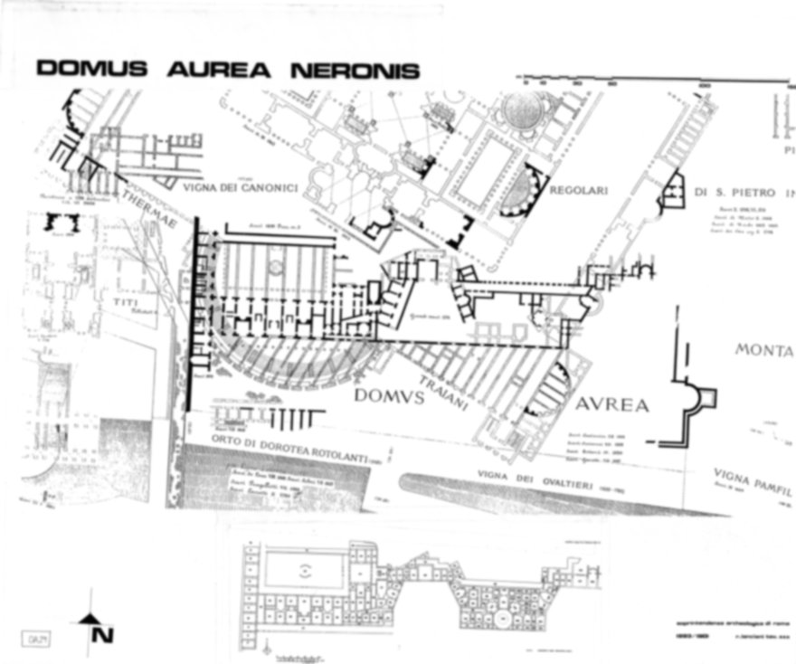 Roma, Colle Oppio. Domus Aurea
