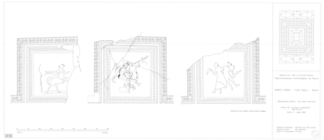 Roma, Colle Oppio. Domus Aurea