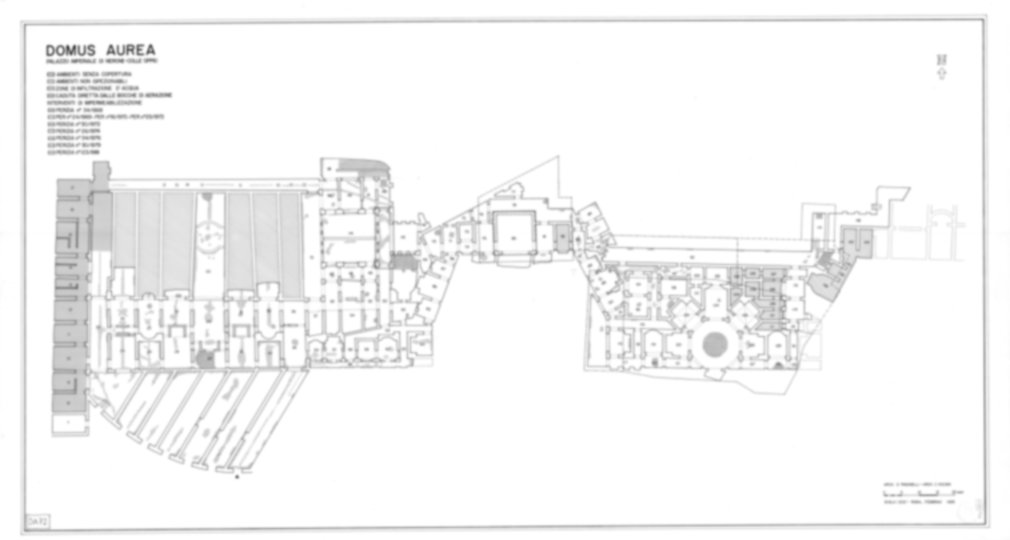 Roma, Colle Oppio. Domus Aurea