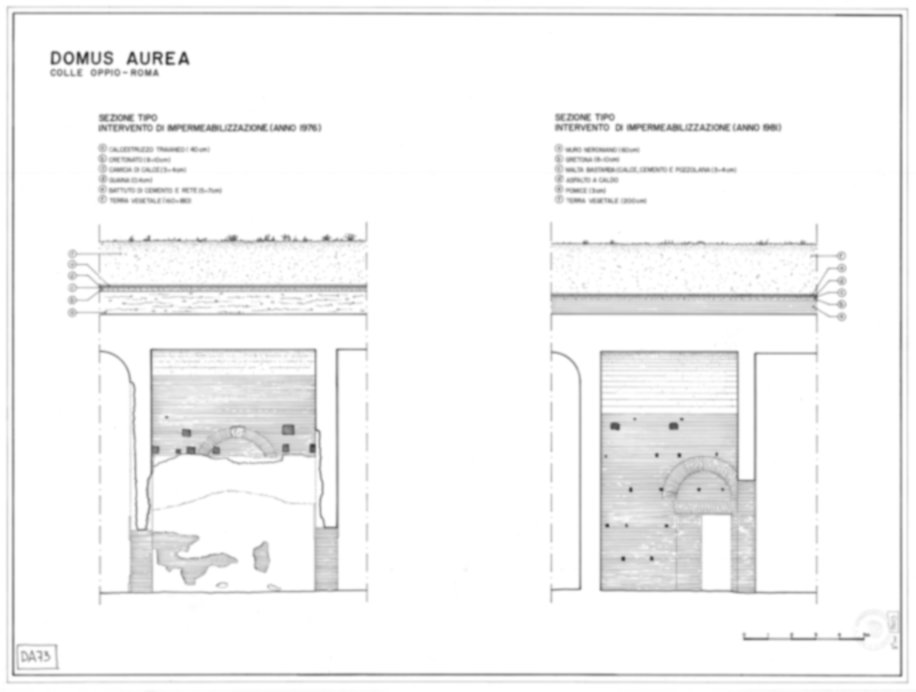 Roma, Colle Oppio. Domus Aurea