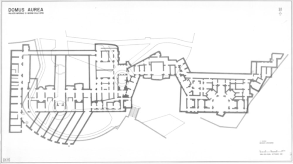 Roma, Colle Oppio. Domus Aurea
