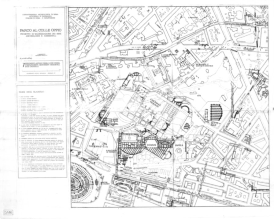 Roma, Colle Oppio. Domus Aurea