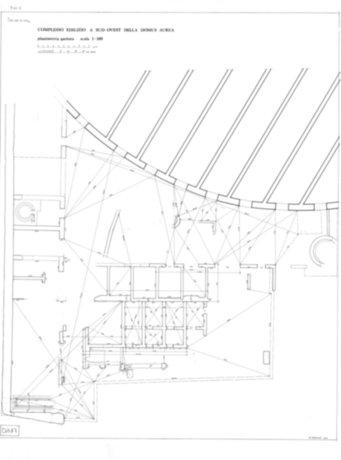 Roma, Colle Oppio. Domus Aurea