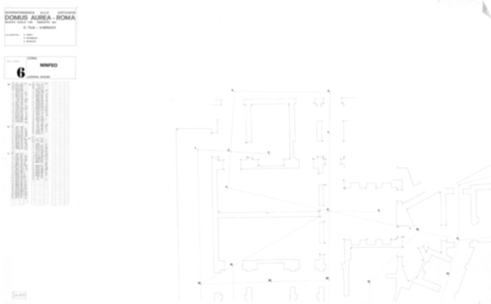 Roma, Colle Oppio. Domus Aurea