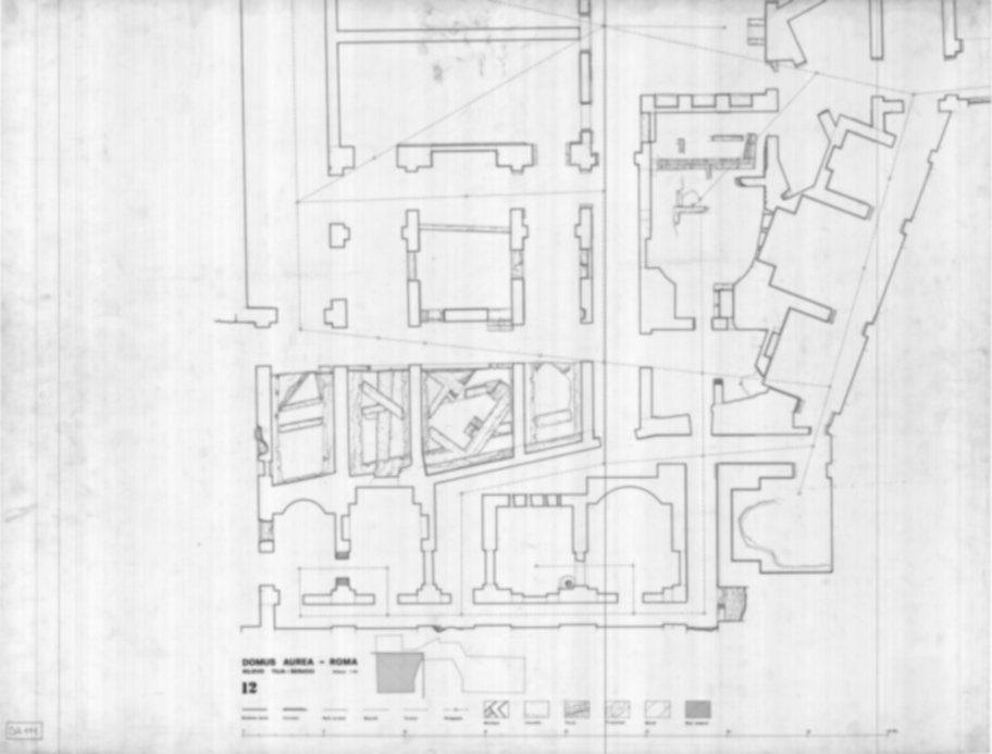 Roma, Colle Oppio. Domus Aurea