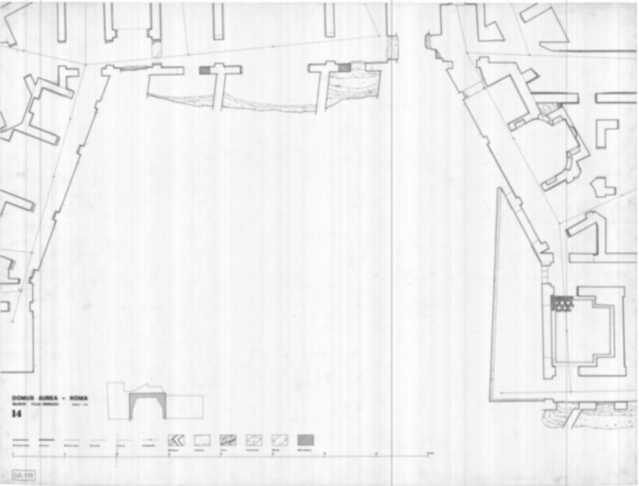 Roma, Colle Oppio. Domus Aurea