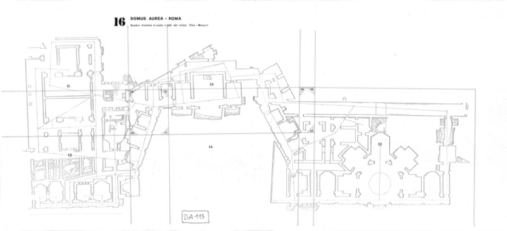 DA115 - Roma, Colle Oppio. Domus Aurea