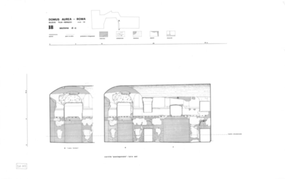 Roma, Colle Oppio. Domus Aurea