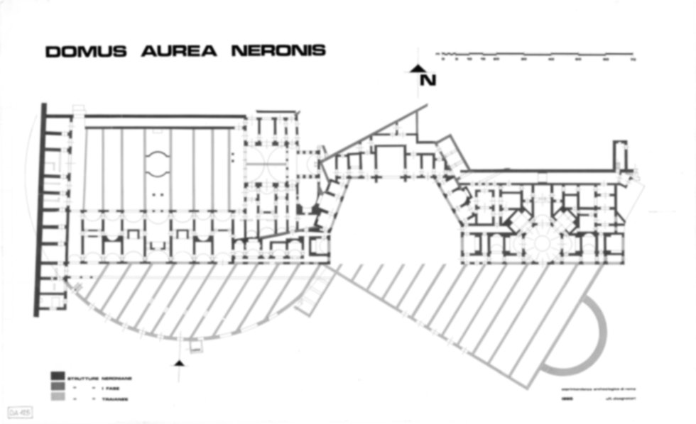 Roma, Colle Oppio. Domus Aurea