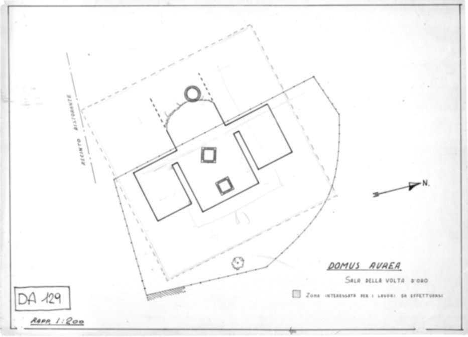 Roma, Colle Oppio. Domus Aurea