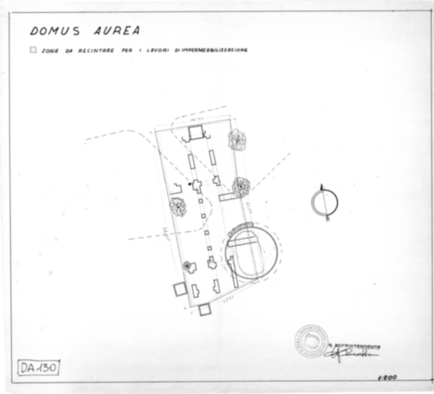 Roma, Colle Oppio. Domus Aurea
