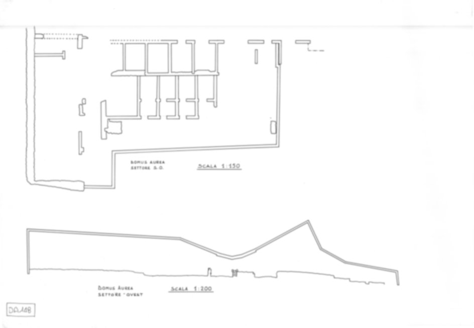 Roma, Colle Oppio. Domus Aurea