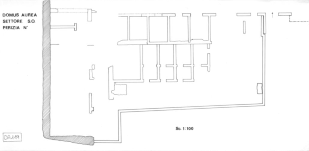 Roma, Colle Oppio. Domus Aurea