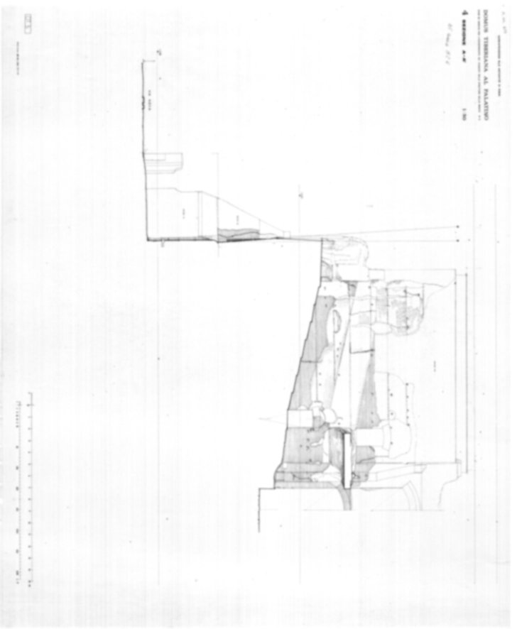 Roma, Palatino. Domus Tiberiana - Settore 13